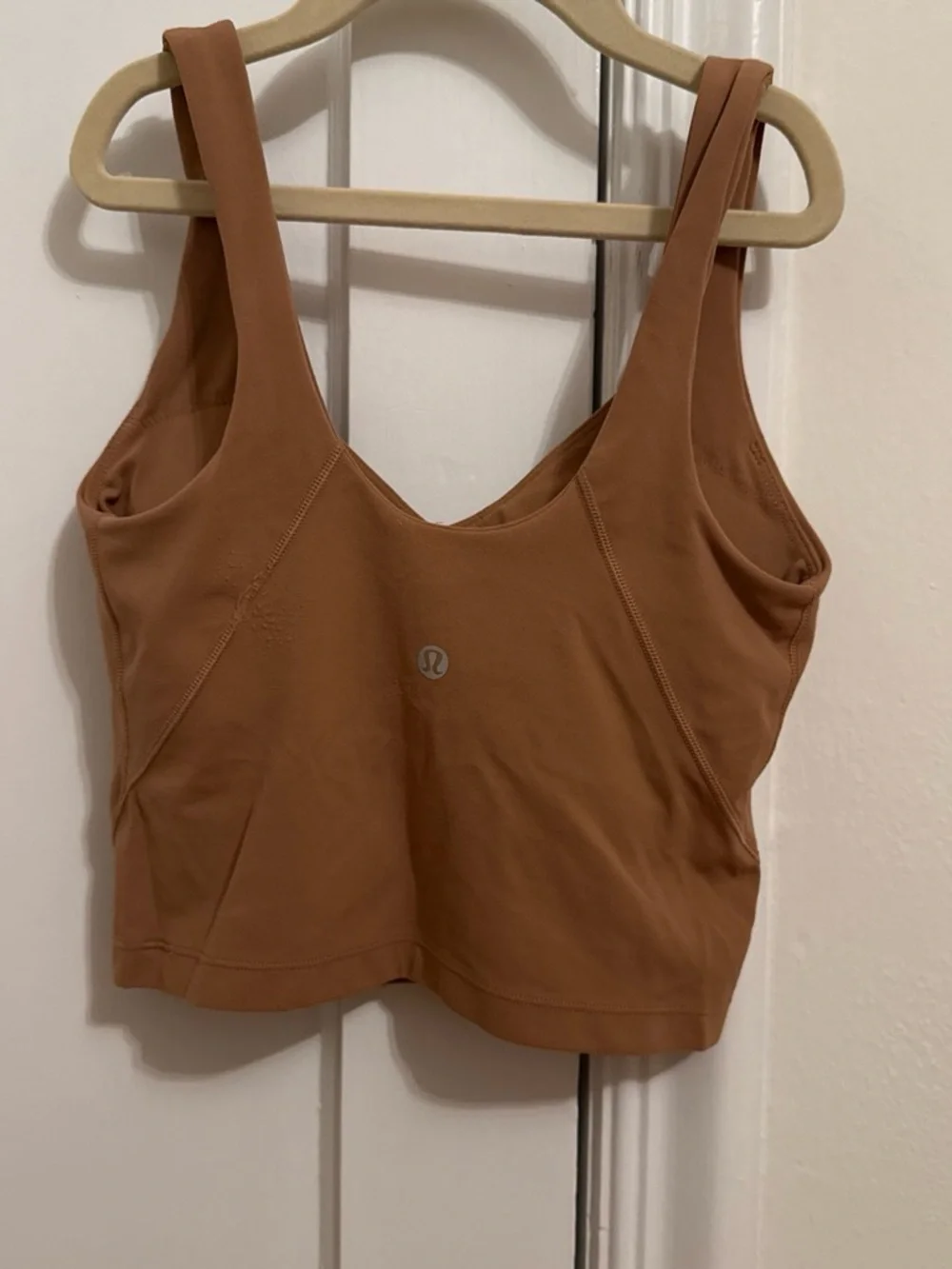 Lululemon Dusty Clay Cropped Align Tank